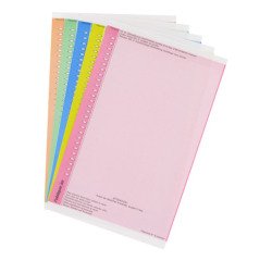 Etiquetas colgantes para archivadores Elba de 6 x 144 mm, colores surtidos (paquete de 270)