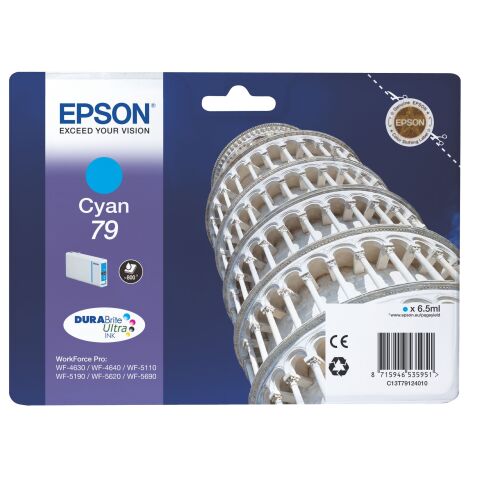 Epson 79 / C13T79124010 Cartuchos originales separados cian, magenta o amarillo (800 páginas) 