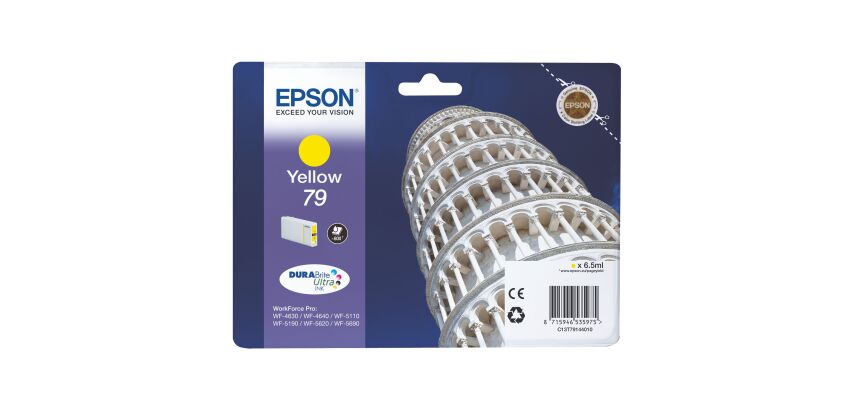 Cartouche Epson 79 couleurs séparées pour imprimante jet d'encre