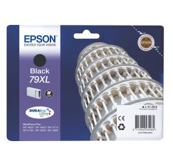 Epson 79 XL / C13T79014010 Cartucho original negro de alta capacidad (2600 páginas)