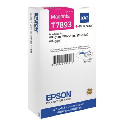 Epson T7893XXL cartucho original magenta muy alta capacidad