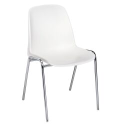 Sedia ospite Sora impilabile