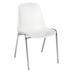 Sedia ospite Sora impilabile