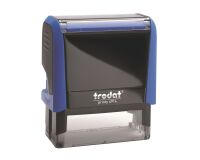 Tampon texte personnalisable Printy 4914 Trodat monochrome 6 lignes