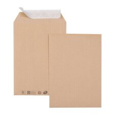 Pochette kraft brun C5 162 x 229 mm GPV 85 g sans fenêtre - Boîte de 500