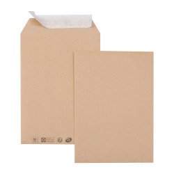 Pochette kraft brun GPV 162 x 229 - 85 gr - Boîte de 500