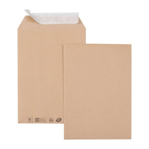 Bolsa kraft marrón C4 229 x 324 mm GPV 85 g sin ventana - Caja de 250