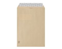 Pochette kraft brun GPV 229 x 324 - 85 gr fenêtre 50 x 110 mm - Boîte de 500