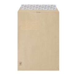 Pochette kraft brun 85 gr GPV 229 x 324 mm avec fenêtre 50 x 100 mm - Boîte de 500