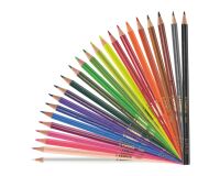 Crayon de couleur Stabilo Color couleurs assorties - Pochette de 24