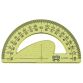 Unbreakable protractor plastic 180°