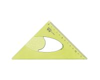 Equerre graduée Elastika Wonday 45° plastique incassable