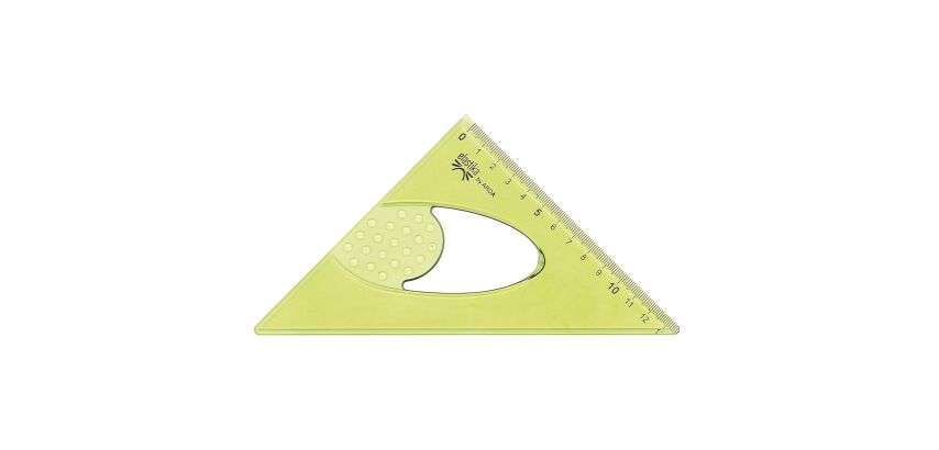 Equerre plastique incassable Elastika 45 degrés