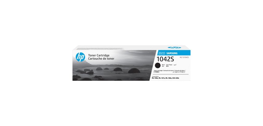 Schwarzer Toner MLT-1042S (Samsung wird HP) für Laserdrucker