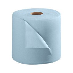 Industrial towel roll blue - length 350 m