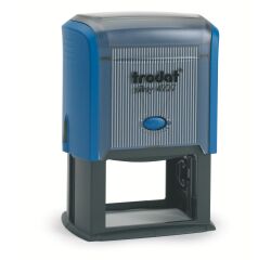 Trodat Printy 4927 Formato Grande sello con texto personalizable 9 líneas 60 x 40 mm monocromo