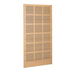 Mampara acústica de madera altura 160 cm Haya