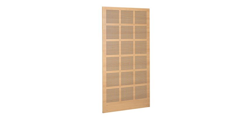 Cloison acoustique bois H 160 x L 80 cm -  sans piètement