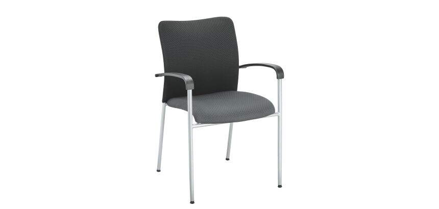 Fauteuil d'accueil empilable et léger