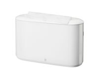 Dispensador de toallas de mano entreplegadas Countertop H2, Blanco