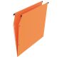 Hangmappen voor kasten 33 cm in standaard kraft Bruneau normale bodem oranje