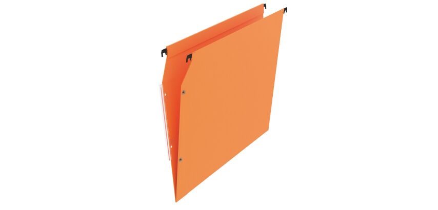 Dossier suspendu pour armoires kraft Standard Bruneau fond normal orange