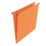 Suspension files for drawers 33 cm in standard kraft Bruneau normal bottom orange