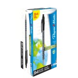 Pack de 30 stylos bille Flexgrip Ultra Paper Mate rétractables + 6 offerts