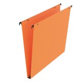 Dossier suspendu pour tiroirs kraft Standard Bruneau fond 15 mm orange