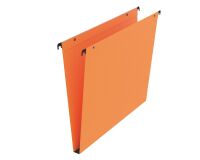 Carpetas colgantes para cajones 24 x 32 cm A4 Kraft naranja Bruneau Lomo 15 mm