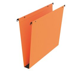 Carpetas colgantes para cajones 24 x 32 cm A4 Kraft naranja Bruneau Lomo 30 mm