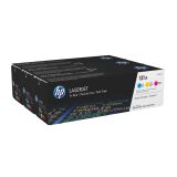Cartuchos de tóner original HP 131A cian/magenta/amarillo Pack de 3