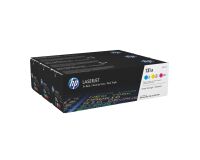 HP 131A - 3-pack - yellow, cyan, magenta - original - LaserJet - toner cartridge ( U0SL1AM )