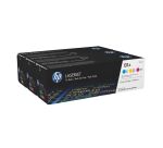 HP 131A - U0SL1AM Pack 3 toners couleurs pour imprimante laser