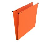 Dossier suspendu pour tiroirs kraft Premium Bruneau fond 15 mm orange