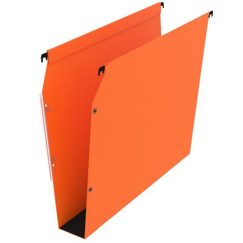 Hangmappen voor kasten 33 cm in kraft Premium Bruneau bodem 50 mm oranje