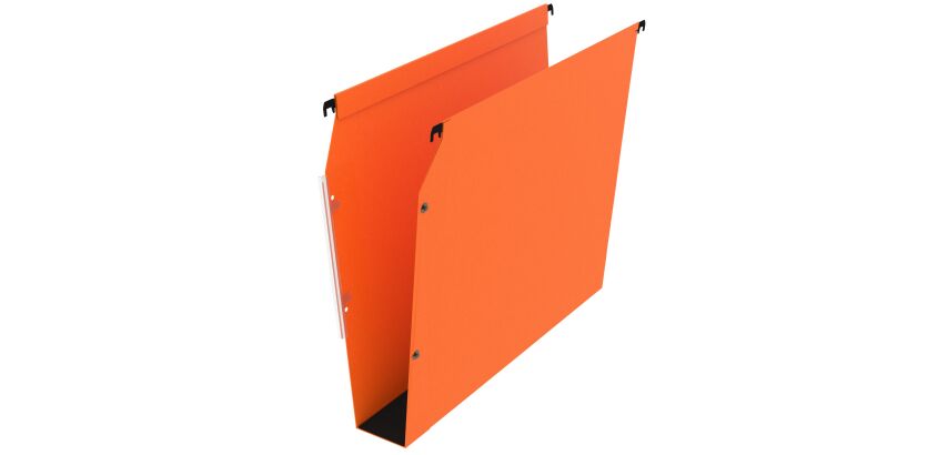 Hängeregister für Schränke 33 cm in Kraftpapier Premium Bruneau Boden 50 mm orange