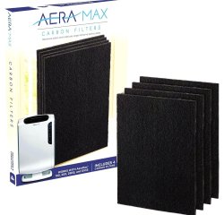 Box with 4 charcoal filters DX55