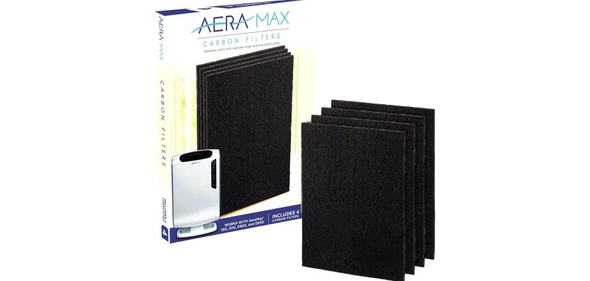 Box with 4 charcoal filters DX55