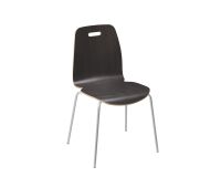 Silla coque madera 4 patas