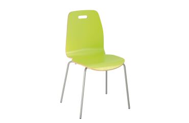 Silla coque madera 4 patas