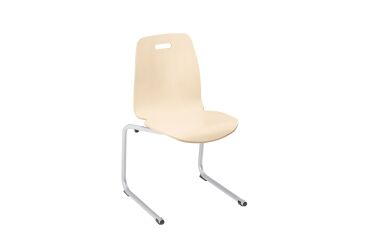 Bucket seat wood - sledge undercarriage beech