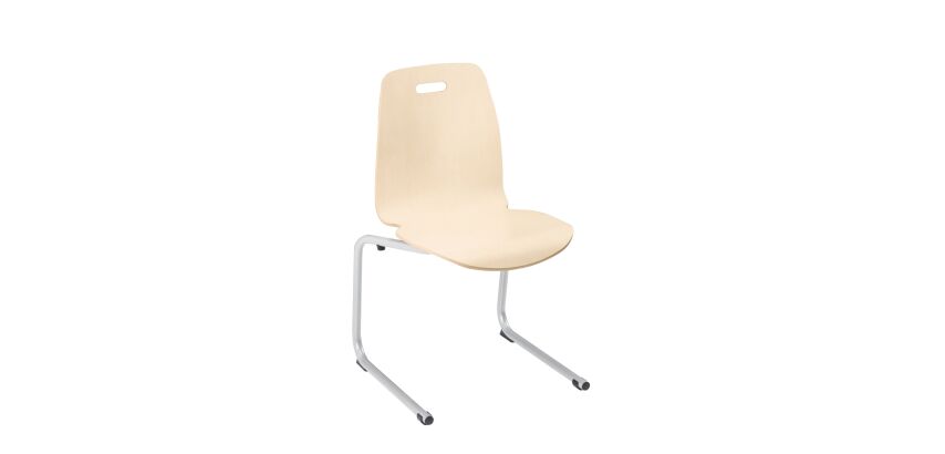 Chair with table support VILMA - sled base