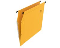 Hangmappen voor kasten 33 cm in standaard kraft Bruneau normale bodem gekleurd