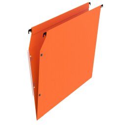 Suspension files for cabinets 33 cm in kraft Premium Bruneau normal bottom orange