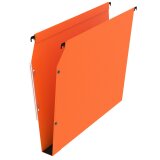 Hängeregister für Schränke 33 cm in Kraftpapier Premium Bruneau Boden 30 mm orange