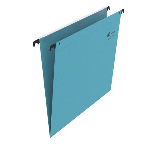 Carpeta colgantes para cajones A4 Azul lomo estándar Bruneau
