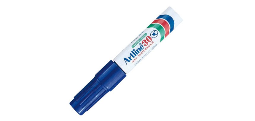 Marqueur permanent Artline 30 pointe biseautée de 2 à 5 mm