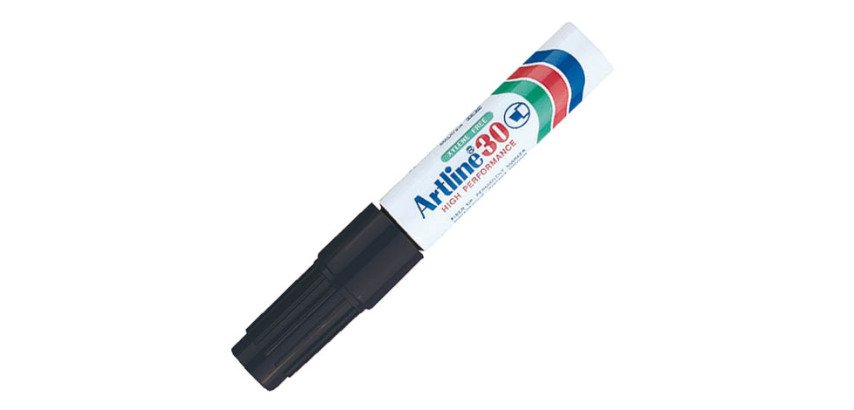 Marqueur permanent Artline 30 pointe biseautée de 2 à 5 mm