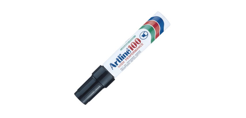 Marqueur permanent Artline 100 pointe biseautée